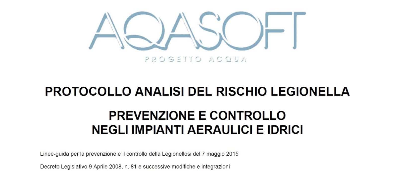 Quando e perché | Analisi del rischio da Legionella pneumophila