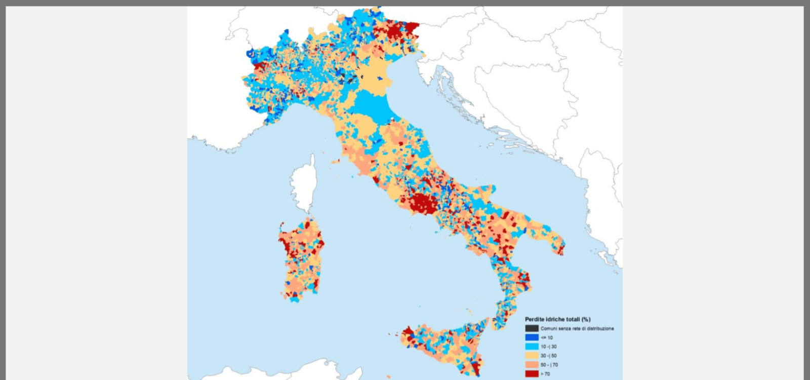 La rete di acquedotti italiani fa acqua da tutte le parti!