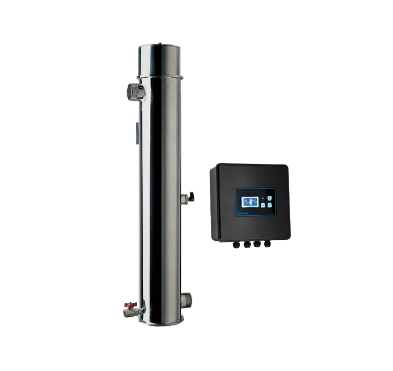 AQ UV 405-80/2 LP – Debatterizzatori UV-C con quadro elettrico completo di controllo di irraggiamento