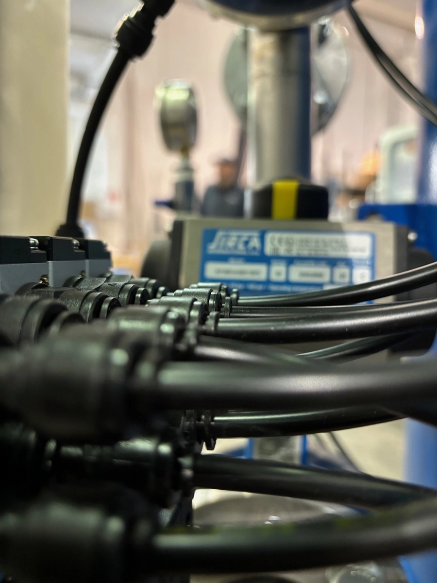 Dettaglio impianto industriale